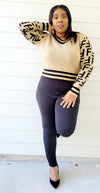 V-NECK DESIGNER SWEATER