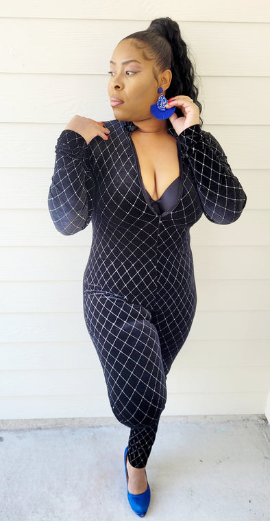 BLACK MAMBA JUMPSUIT