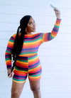 SOMEWHERE OVER THE RAINBOW ROMPER