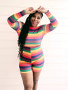 SOMEWHERE OVER THE RAINBOW ROMPER