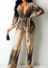 WILD KINGDOM JUMPSUIT WITH BELT