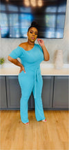 BRUNCH WITH THE GIRLS JUMPSUIT WITH BELT